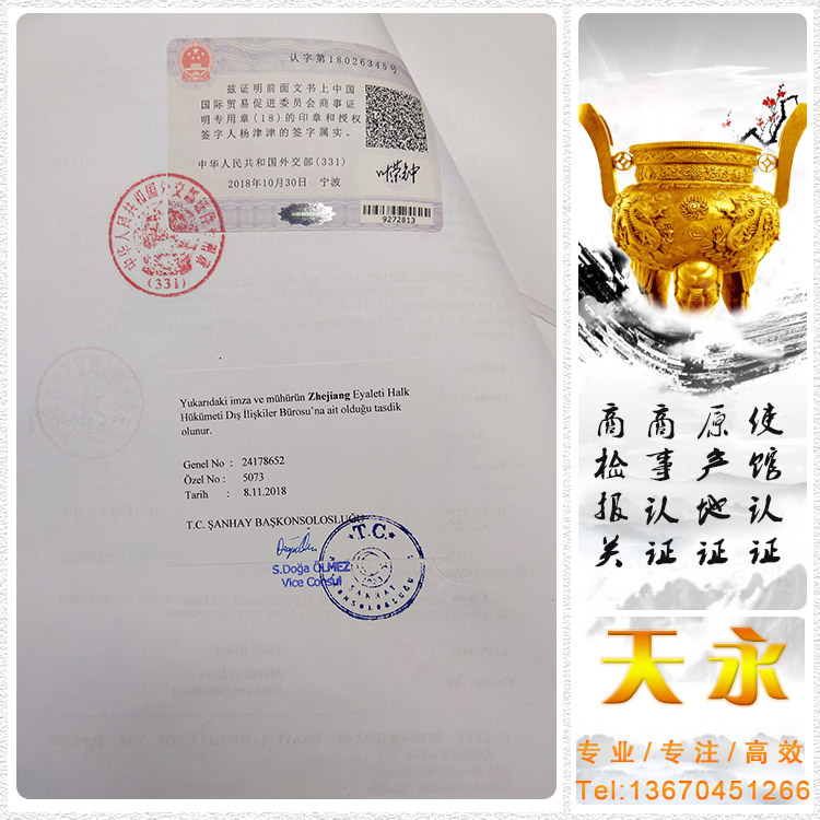 香港土耳其出口登记证2019年新版格式(图6)